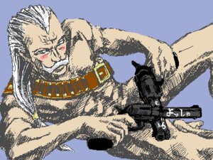 Rating: Questionable Score: 0 Tags: 1boy balding blush convenient_censoring facial_hair firearm gun guns handgun holding_gun holding_weapon human konami long-haired_male long_hair male male_only mature_male metal_gear metal_gear_solid muscles muscular muscular_male mustache no_visible_genitalia nude nude_male old_male older revolver revolver_ocelot rule34 solo weapon white_hair User: bunchy7s