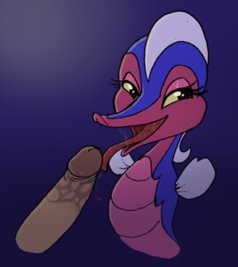 Rating: Explicit Score: 0 Tags: adventures_of_the_little_mermaid aquatic bestiality blue_body blue_scales bodily_fluids disembodied_penis dontfapgirl duo e621 erection fellatio female female_focus feral fish genitals half-closed_eyes human human_on_feral humanoid_genitalia humanoid_penis interspecies licking male male/female mammal multicolored_body multicolored_scales narrowed_eyes oral penile penis penis_lick purple_background purple_body purple_scales saliva scales seahorse sex simple_background solo_focus syngnathid syngnathiform tongue tongue_out white_body white_scales User: bunchy7s