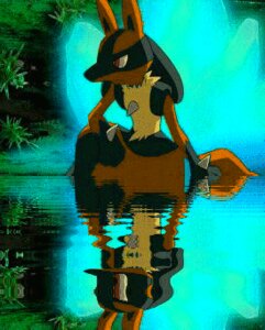 Rating: Safe Score: 0 Tags: 2d_animation alternate_color ambiguous_gender animated animated_gif anthro canid canine e621 fur generation_4_pokemon grandfathered_content lake loop low_res lucario mammal nintendo orange_body orange_eyes orange_fur outside pokemon pokemon_(species) reflection short_playtime solo spacepixel water User: bunchy7s