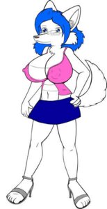 Rating: Safe Score: 0 Tags: anthro big_breasts biped blue_eyes blue_hair bottomwear breasts canid canine canis clothed clothing domestic_dog e621 eyewear female footwear glasses hair high_heels huge_breasts husky mammal nordic_sled_dog shay_feral shoes skimpy skirt solo spitz tail toonpimp topwear vest User: bunchy7s Rating: Safe Score: 0 Tags: anthro big_breasts biped blue_eyes blue_hair bottomwear breasts canid canine canis clothed clothing domestic_dog e621 eyewear female footwear glasses hair high_heels huge_breasts husky mammal nordic_sled_dog shay_feral shoes skimpy skirt solo spitz tail toonpimp topwear vest User: bunchy7s