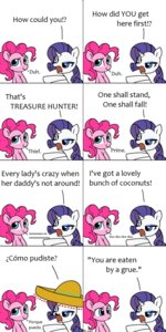 Rating: Safe Score: 0 Tags: 1:2 comic duo e621 earth_pony english_text equid equine female feral friendship_is_magic fur hasbro hi_res horn horse mammal my_little_pony mythological_creature mythological_equine mythology pink_body pink_fur pinkie_pie_(mlp) pony rarity_(mlp) text unicorn valcron zork User: bunchy7s