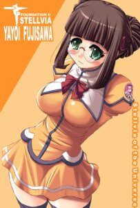 Rating: Explicit Score: 0 Tags: female fujisawa_yayoi glasses rule34 solo thighhighs uchuu_no_stellvia User: bunchy7s