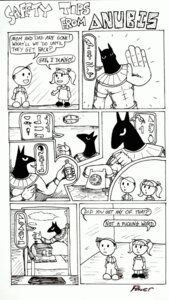Rating: Questionable Score: 0 Tags: accessory anthro anubian_jackal anubis armband canid canine canis clothed clothing comic deity dialogue dress e621 educational egyptian egyptian_clothing egyptian_mythology eight_frame_image electronics english_text female group hat headgear headwear hieroglyphic_text home horizontal_staggering human humor jackal jewelry landline_phone male male_human mammal middle_eastern_mythology mythology necklace phone poison power_(artist) profanity public_service_announcement rotary_phone safety speech_bubble staggering_(layout) text usekh what young User: bunchy7s
