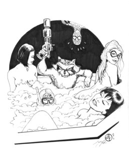 Rating: Questionable Score: 0 Tags: 2010 2boys 4girls anthro betty_brant black_cat_(marvel) cheating cheating_girlfriend cuckold felicia_hardy female fur furry human interspecies male marvel marvel_comics mary_jane_watson monochrome multiple_females multiple_girls raccoon rocket_raccoon rule34 silver_sable silver_sablinova spider-man spider-man_(series) straight straight_hair tagme User: bunchy7s