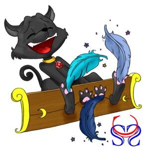 Rating: Questionable Score: 0 Tags: anthro archie_comics bdsm black_body black_fur black_nose blue_loose_feather bondage bound chaoskomori cheek_tuft collar curled_tail dic_entertainment domestic_cat e621 eyes_closed facial_tuft fangs feet felid feline felis fur fur_tuft laugh loose_feather male mammal open_mouth open_smile pawpads paws pink_pawpads red_tongue restrained restraints sabrina:_the_animated_series sabrina_the_teenage_witch salem_saberhagen scoutter smile solo stocks submissive submissive_male tail teeth tickle_fetish tickle_torture tickling tickling_feet tongue tuft User: bunchy7s