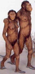 Rating: Explicit Score: 0 Tags: ape breasts brown_body brown_fur caveman duo e621 female flaccid fur genitals haplorhine hominin low_res male mammal nipples nude outside penis primate unknown_artist User: bunchy7s
