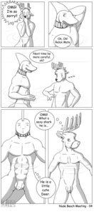 Rating: Explicit Score: 0 Tags: anthro aquatic beach comic deer dialogue duo e621 english_text fish flaccid foreskin forsen genitals greyscale hi_res humanoid_genitalia humanoid_penis male male/male mammal monochrome multiple_scenes outside penis seaside shark simple_background text white_background User: bunchy7s
