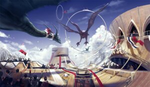 Rating: Safe Score: 0 Tags: amazing_background ambiguous_gender detailed detailed_background dragon e621 fantasy feral flying group horn male membrane_(anatomy) membranous_wings mythological_creature mythological_scalie mythology pokopem race scalie scenery_porn tail wings User: bunchy7s