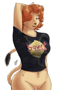 Rating: Explicit Score: 0 Tags: 2:3 anthro badenov bottomless clothed clothing e621 felid female food fruit genitals hair hi_res lemon lion mammal pantherine plant raised_arm red_hair shirt solo tail topwear vulva wide_hips User: bunchy7s