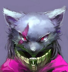 Rating: Safe Score: 0 Tags: anthro canid canine e621 fox looking_at_viewer male mammal red_eyes scar simple_background solo zipper 蕎麦 User: bunchy7s