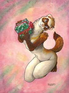 Rating: Safe Score: 0 Tags: 2013 5_fingers anthro biped blue_eyes breasts censored christmas claws convenient_censorship dani_(kalahari) domestic_ferret e621 facial_markings feet female finger_claws fingers full-length_portrait gift head_markings holding_gift holding_object holidays humanoid_hands kalahari kneeling looking_at_viewer mammal marker_(artwork) markings mask_(marking) mixed_media mustelid musteline nude painting_(artwork) paws pink_nose portrait rug sitting smile solo tail toe_claws toes traditional_media_(artwork) traditional_painting_(artwork) traditional_watercolor_(artwork) true_musteline watercolor_(artwork) weasel User: bunchy7s