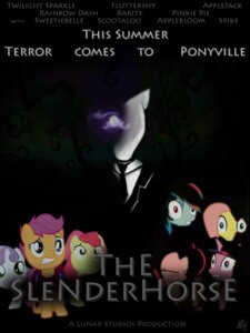 Rating: Safe Score: 0 Tags: 2012 3:4 ambiguous_gender apple_bloom_(mlp) creepypasta cutie_mark_crusaders_(mlp) dark_theme e621 earth_pony english_text equid equine female feral fluttershy_(mlp) formal friendship_is_magic fur group hair hasbro horn horse mammal moon movie_poster multicolored_hair my_little_pony mythological_creature mythological_equine mythology pinkie_pie_(mlp) pony poster poster_template purple_body purple_fur purple_hair rainbow_dash_(mlp) sablegear scared scootaloo_(mlp) slenderhorse slenderman sweetie_belle_(mlp) text title twilight_sparkle_(mlp) two_tone_hair unicorn young young_feral User: bunchy7s