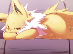 Rating: Safe Score: 0 Tags: ambiguous_gender black_nose blush e621 eeveelution feral furniture generation_1_pokemon jolteon kimubota looking_at_viewer lying nintendo pokemon pokemon_(species) sofa solo tail yellow_eyes User: bunchy7s