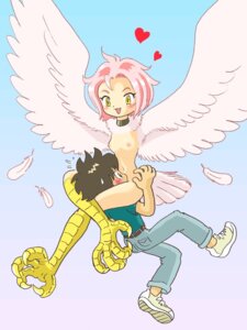 Rating: Explicit Score: 0 Tags: bi-nyo blush breasts caught claws clothing collar cunnilingus feathers female femdom flat_chest forced harpy heart melon monster_girl nude oral pink_hair pukao rule34 short_hair smothering tail tail_feathers undressing wings yellow_eyes User: bunchy7s