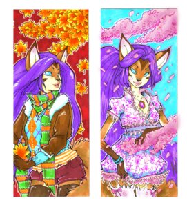 Rating: Safe Score: 0 Tags: 2008 alternative_fashion anthro argyle_(pattern) asian_clothing autumn blue_eyes bottomwear brown_body brown_fur canid canine clothed clothing colorful_theme denim denim_bottomwear denim_clothing denim_shorts dress e621 east_asian_clothing female floral_print fox fur hair j-fashion jacket japanese_clothing jewelry lolita_(fashion) mammal marker_(artwork) multiple_images purple_hair scarf shorts smile solo spring_(season) sweater sweater_vest tail tomhoshino topwear traditional_media_(artwork) vest wa_lolita User: bunchy7s