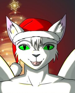 Rating: Safe Score: 0 Tags: anthro bust_portrait christmas christmas_clothing christmas_headwear clothing domestic_cat e621 fangs felid feline felis fur furgonomics green_eyes gtoyaannno hair hat headgear headwear holidays male mammal milkon open_mouth paws portrait santa_hat solo teeth white_body white_fur white_hair User: bunchy7s Rating: Safe Score: 0 Tags: anthro bust_portrait christmas christmas_clothing christmas_headwear clothing domestic_cat e621 fangs felid feline felis fur furgonomics green_eyes gtoyaannno hair hat headgear headwear holidays male mammal milkon open_mouth paws portrait santa_hat solo teeth white_body white_fur white_hair User: bunchy7s
