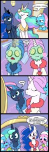 Rating: Safe Score: 0 Tags: 2012 bathrobe blue_body blue_eyes blue_feathers clothing comic crown cucumber e621 english_text equid equine feathered_wings feathers female feral food friendship_is_magic fruit group hair hasbro headgear hi_res horn madmax mammal mud_mask multicolored_hair my_little_pony mythological_creature mythological_equine mythology pink_hair plant princess_celestia_(mlp) princess_luna_(mlp) purple_eyes quadruped robe royalty sibling_(lore) sister_(lore) sisters_(lore) spa tail tan575 text towel towel_on_head vegetable white_body white_feathers winged_unicorn wings User: bunchy7s