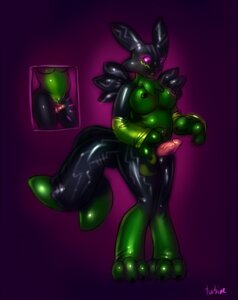 Rating: Explicit Score: 0 Tags: alternate_color anthro bandai_namco breasts canid canine digimon digimon_(species) e621 erection fan_character genitals gynomorph intersex latex mammal nipples penis renamon solo tail transformation turbinedivinity User: bunchy7s