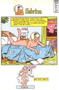 Rating: Explicit Score: 0 Tags: archie_andrews archie_comics ass bed blonde_hair breasts casual comic_page female human jughead_jones masturbation nude pussy rabblerouser rule34 sabrina_spellman sabrina_the_teenage_witch witch User: bunchy7s