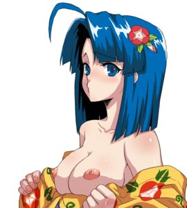 Rating: Explicit Score: 0 Tags: 1girls ao_don bare_shoulders blue_eyes blue_hair breasts female hair_ornament hanabi_(series) hazuki hazuki_(ao_don) hazuki_(hanabi) hou_(hachiyou) japanese_clothes kimono nipples no_bra o3o original rule34 solo undressing yukata User: bunchy7s