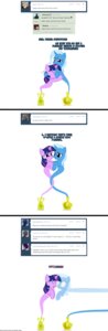 Rating: Safe Score: 0 Tags: absurd_res alternate_species bottle container dialogue duo e621 english_text equid equine female female/female friendship_is_magic fur genie hair hasbro hi_res horn mammal multicolored_hair my_little_pony mythological_creature mythological_equine mythology navitaserussirus purple_body purple_fur purple_hair simple_background text trixie_(mlp) tumblr twilight_sparkle_(mlp) two_tone_hair unicorn User: bunchy7s
