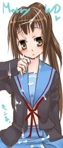 Rating: Explicit Score: 0 Tags: censored clothing cum face female female_only hisaba_iori human kyon kyonko rule34 rule_63 skirt solo suzumiya_haruhi_no_yuuutsu User: bunchy7s