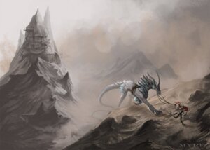 Rating: Safe Score: 0 Tags: 2010 alectorfencer anthro duo e621 female feral hair landscape long_hair mount myre quadruped red_hair running size_difference tail varug User: bunchy7s