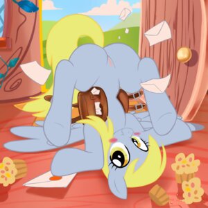 Rating: Explicit Score: 0 Tags: 1:1 blush derpy_hooves_(mlp) e621 equid equine feathered_wings feathers female feral food friendship_is_magic genitals grey_body grey_feathers hasbro letter looking_through looking_through_legs mammal mewpan muffin my_little_pony mythological_creature mythological_equine mythology paper pegasus saddle_bag solo tail upside_down vulva wings User: bunchy7s