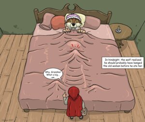 Rating: Questionable Score: 0 Tags: 1boy 1girls anthro anthro_on_female anthro_on_human big_bad_wolf erect_penis fairy_tales female female_on_anthro hood human human_on_anthro little_red_riding_hood lying male penis public_domain rule34 standing strega tagme werewolf wolf User: bunchy7s