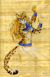 Rating: Safe Score: 0 Tags: 2008 anthro blue_eyes bottomwear breasts cheetah clothed clothing dancing e621 felid feline female hair heather_bruton jewelry long_hair mammal necklace skirt smile solo tail topless User: bunchy7s