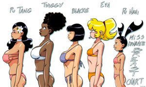 Rating: Explicit Score: 0 Tags: 5girls ass bikini blackie_chin breast_chart breast_comparison breast_size_lineup breasts bust_chart chart dark_skin eva_sirkowski female miss_dynamite multiple_females multiple_girls pu_nani pu_tang pubic_hair rule34 sideboob sirkowski text twiggy webcomic User: bunchy7s