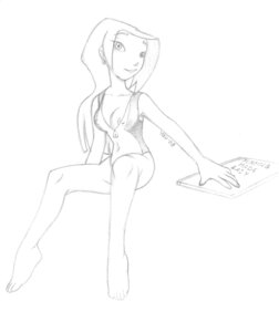 Rating: Explicit Score: 0 Tags: 1girls 2008 chaotic female female_only monochrome pointy_chin rule34 sarah_cornwell sketch solo tagme User: bunchy7s
