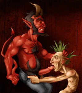 Rating: Explicit Score: 0 Tags: blowjob blowjob_face gay gay_sex guitar_hero guitar_hero_iii johnny_napalm lou_(guitar_hero) male male_only oral oral_sex penis penis_in_mouth rule34 stablercake User: bunchy7s