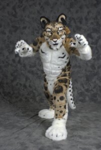 Rating: Safe Score: 0 Tags: abs anthro clothing costume e621 felid fursuit grandfathered_content leopard leopard_spots male mammal pantherine real scribblefox solo spots tail User: bunchy7s