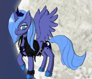 Rating: Safe Score: 0 Tags: belt blue_body blue_feathers clothing crown cutie_mark dexpo e621 equid equine feathered_wings feathers female feral friendship_is_magic hasbro headgear horn jacket mammal moon my_little_pony mythological_creature mythological_equine mythology princess_luna_(mlp) purple_body quadruped simple_background solo tail toony topwear winged_unicorn wings User: bunchy7s