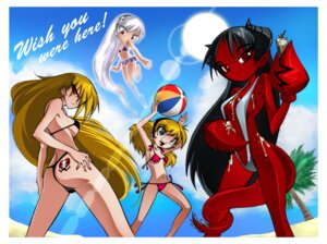 Rating: Questionable Score: 0 Tags: bell_(ppgd) bikini bleedman blonde_hair bone border claws clothed clothing demon e621 female grim_tales_from_down_below group hair heart_symbol humanoid looking_back mandy_(gtfdb) mimi_her minimandy not_furry pincers powerpuff_girls_doujinshi red_eyes skimpy skull swimwear tail thong two-piece_swimsuit underwear white_border white_hair User: bunchy7s