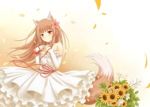 Rating: Safe Score: 0 Tags: accessory alternate_costume alternative_fashion animal_humanoid arm_warmers armwear blush bracelet brown_hair canid canid_humanoid canine canine_humanoid canis choker clothing dress e621 female flower flower_in_hair frilly hair hair_accessory holo_(spice_and_wolf) humanoid j-fashion jewelry lolita_(fashion) long_hair looking_at_viewer mammal mammal_humanoid necklace nncat petals plant red_eyes ribbons shiro_lolita smile solo spice_and_wolf sunflower tail wolf wolf_humanoid User: bunchy7s