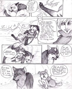 Rating: Safe Score: 0 Tags: ambiguous_gender canid canine canis comic coop_(wrng) dialogue digitigrade e621 english_text feral graphite_(artwork) greyscale group human male mammal monochrome natsume_(wrng) natsumewolf oz_(wrng) quadruped rikku tail text traditional_media_(artwork) wolf wolf's_rain wolf's_rain_next_generation User: bunchy7s