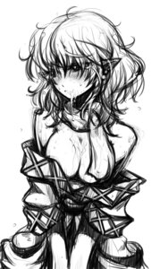 Rating: Explicit Score: 0 Tags: 1girls bare_shoulders blush breasts cum cum_in_mouth cum_on_body cum_on_breasts cum_on_upper_body cumdrip female highres ichikai looking_away mizuhashi_parsee monochrome pointy_ears rule34 scarf solo tears touhou User: bunchy7s