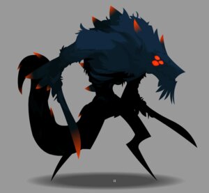 Rating: Safe Score: 0 Tags: ambiguous_gender anthro biped blade dark dark_body digital_media_(artwork) e621 facial_hair featureless_legs full-length_portrait goatee grey_background grey_havens holding_melee_weapon holding_object holding_sword holding_weapon mamamisho melee_weapon multi_eye pointy_feet portrait red_eyes simple_background snarbolax solo spikes spiral_knights standing sword tail three_rings weapon User: bunchy7s