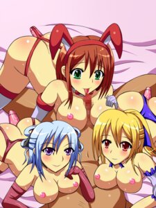 Rating: Explicit Score: 0 Tags: 3girls age_difference anal animal_ear ass blush breasts bunny_ear censored dark-skinned_male dark_penis dark_skin dildo female gloves green_eyes high_heels interracial large_breasts male multiple_females paizuri penis rule34 smile straight User: bunchy7s