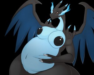 Rating: Explicit Score: 0 Tags: 2013 5:4 5_fingers anthro anthrofied areola bald belly ben300 big_areola big_belly big_breasts big_nipples black_areola black_background black_body black_nipples blue_body blue_fire breasts breath_powers claws colored_fire curvy_figure digital_media_(artwork) dragon e621 elemental_manipulation eyelashes fan_character female finger_claws fingers fire fire_breathing fire_manipulation front_view generation_6_pokemon genitals grasp hand_on_belly happy holding_belly inferno_(wyraachur) looking_at_viewer mega_charizard mega_charizard_x mega_evolution membrane_(anatomy) membranous_wings multicolored_body mythological_creature mythological_scalie mythology navel nintendo nipples non-mammal_breasts non-mammal_nipples nude overweight overweight_anthro overweight_female pokemon pokemon_(species) pokemorph red_eyes reptile scalie shaded simple_background smile smirk solo squeezing thick_thighs two_tone_body voluptuous vulva white_claws wide_hips wings User: bunchy7s