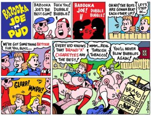 Rating: Explicit Score: 0 Tags: bazooka_joe dubble_bubble female mascot rule34 sex User: bunchy7s