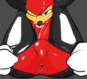 Rating: Explicit Score: 0 Tags: abacus_orrin anthro anus backsack balls butt clothing e621 echidna erection femboy genitals glistening inviting knuckles_the_echidna latex legwear looking_at_viewer male mammal monotreme penis perineum presenting presenting_hindquarters purple_eyes sega solo sonic_the_hedgehog_(series) spread_butt spreading stockings tight_clothing User: bunchy7s