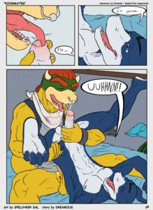 Rating: Explicit Score: 0 Tags: anthro anus balls bandai blush bowser_koopa_junior_(roommates) close-up comic couple cum cum_in_mouth cum_inside cumshot digimon dreamous_(writer) duo feet fellatio flamedramon gay giancarlo_rosato hi_res horn koopa male male/male male_only mario_(series) muscles nintendo nude oral oral_sex orgasm paws penis raised_tail roommates_(comic) rule34 scalie sex simple_background spelunker_sal straight_hair tail toned tongue tongue_out yaoi User: bunchy7s