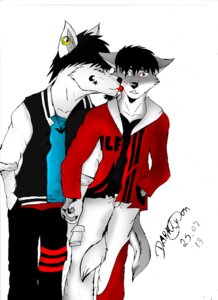 Rating: Safe Score: 0 Tags: 2013 anthro beard black_hair bottomwear canid canine canis cargo_pants claws clothed clothing collarbone darklycan duo e621 ear_piercing eyes_closed facial_hair front_view fully_clothed fur grey_body grey_fur hair hand_holding hand_in_pocket hi_res interlocked_fingers jacket jewelry licking male male/male mammal necklace pants piercing pockets rolled_up_sleeves romantic romantic_couple shirt short_hair simple_background standing tongue tongue_out topwear white_background white_body white_fur wolf User: bunchy7s Rating: Safe Score: 0 Tags: 2013 anthro beard black_hair bottomwear canid canine canis cargo_pants claws clothed clothing collarbone darklycan duo e621 ear_piercing eyes_closed facial_hair front_view fully_clothed fur grey_body grey_fur hair hand_holding hand_in_pocket hi_res interlocked_fingers jacket jewelry licking male male/male mammal necklace pants piercing pockets rolled_up_sleeves romantic romantic_couple shirt short_hair simple_background standing tongue tongue_out topwear white_background white_body white_fur wolf User: bunchy7s