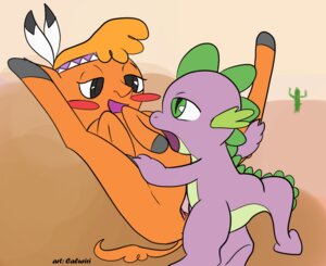 Rating: Explicit Score: 0 Tags: bovine buffalo caluriri cub dragon female feral friendship_is_magic interspecies little_strongheart little_strongheart_(mlp) male my_little_pony rule34 scalie spike_(mlp) straight_hair User: bunchy7s