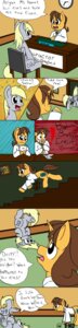 Rating: Questionable Score: 0 Tags: absurd_res accessory amber_eyes arm_support blonde_hair brown_hair chair clock clothing comic cutie_mark derp_eyes derpy_hooves_(mlp) desk dialogue doctor doorway duo e621 english_text equid equine exclamation_point eyes_closed feathered_wings feathers female feral friendship_is_magic frown fur furniture grey_body grey_feathers grey_fur hair hasbro hi_res horn humor long_hair long_image looking_at_viewer male mammal mariokid97 medical my_little_pony mythological_creature mythological_equine mythology necktie open_mouth paper pegasus photo sitting smile spread_legs spreading stairs standing table tall_image teeth text tongue unicorn upside_down wings yellow_eyes User: bunchy7s