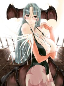 Rating: Explicit Score: 0 Tags: blush breasts cleavage clothing darkstalkers demon demon_girl elbow_gloves eyewear female glasses gloves green_eyes green_hair head_wings horns huge_breasts large_breasts long_hair morihama_karute morrigan_aensland nipples pantyhose rule34 smile succubus wings User: bunchy7s