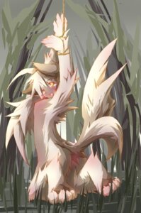 Rating: Questionable Score: 0 Tags: anthro arms_above_head blush bodily_fluids bound butt canid canine canis claws crying e621 female kolshica mammal nude solo source_request submissive submissive_female tail tears wolf User: bunchy7s